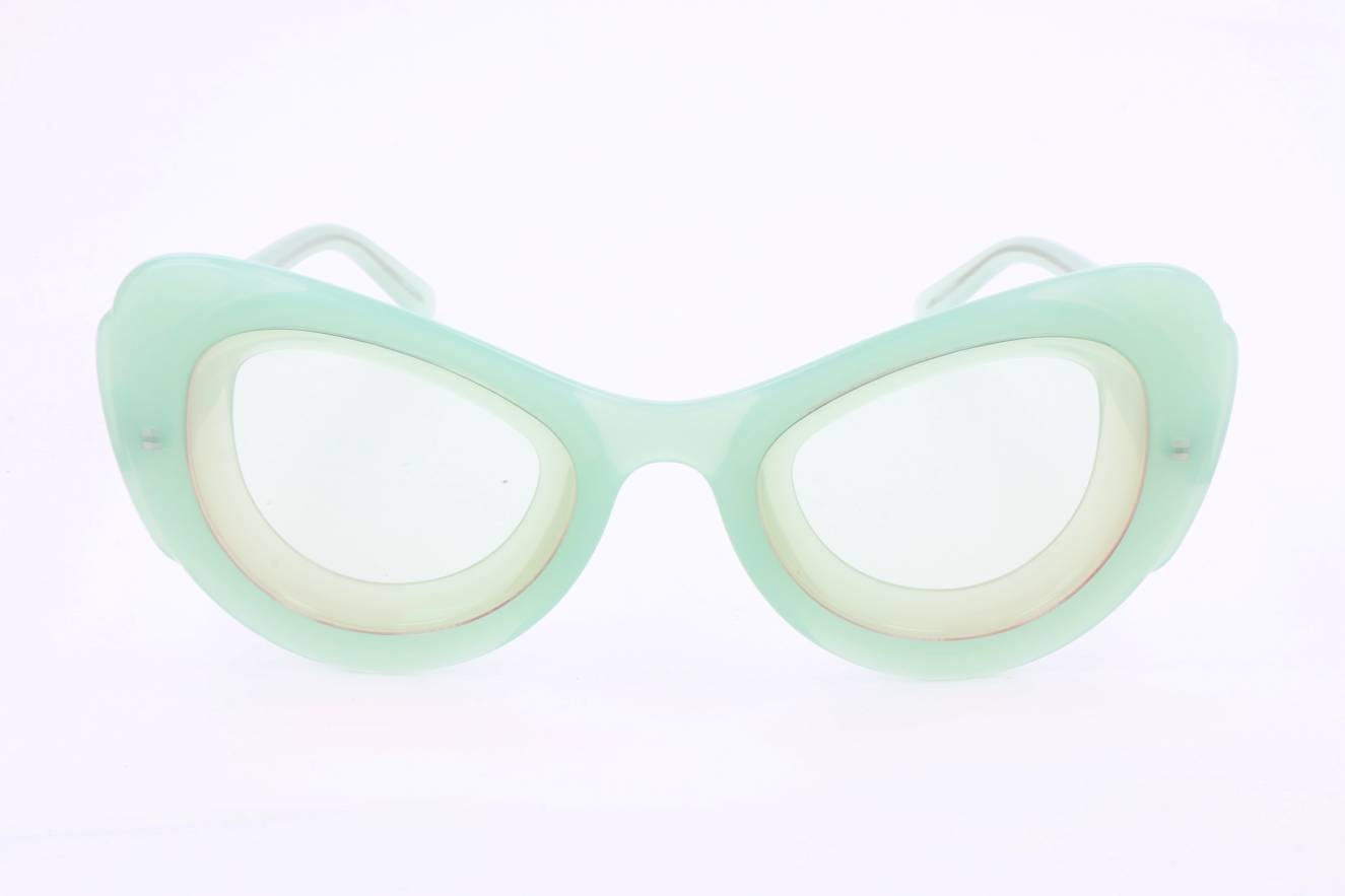 CALVIN KLEIN 205W39NYC MOD. CKNYC1950S MILKY LIGHT GREEN