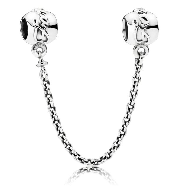 PANDORA Mod. FAMILY FOREVER SAFETY CHAIN CHARM
