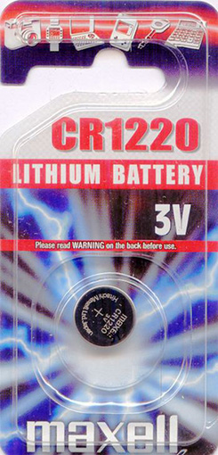 MAXELL BATTERY Ref. CR1220 - 3V