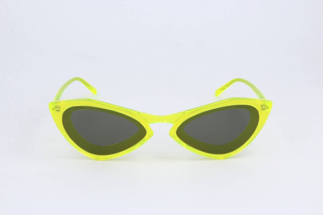 CALVIN KLEIN 205W39NYC MOD. CKNYC1855SR CRYSTAL NEON YELLOW