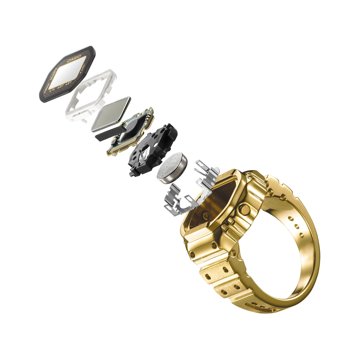 CASIO VINTAGE Mod. RING -50TH CASIO ANNIVERSARY