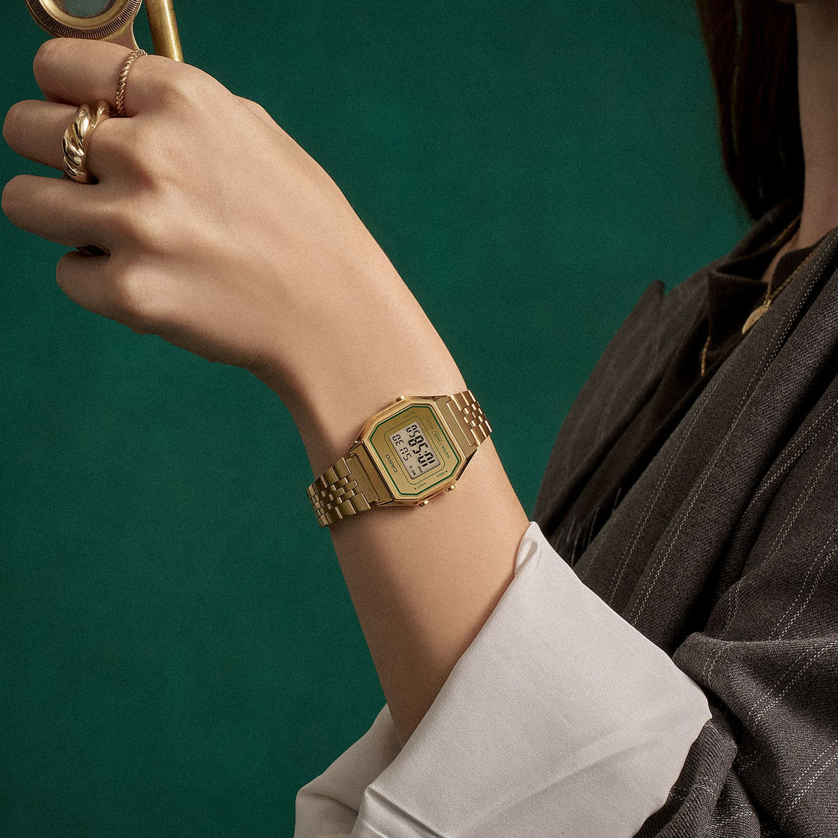 CASIO VINTAGE Mod. ICONIC - GOLD