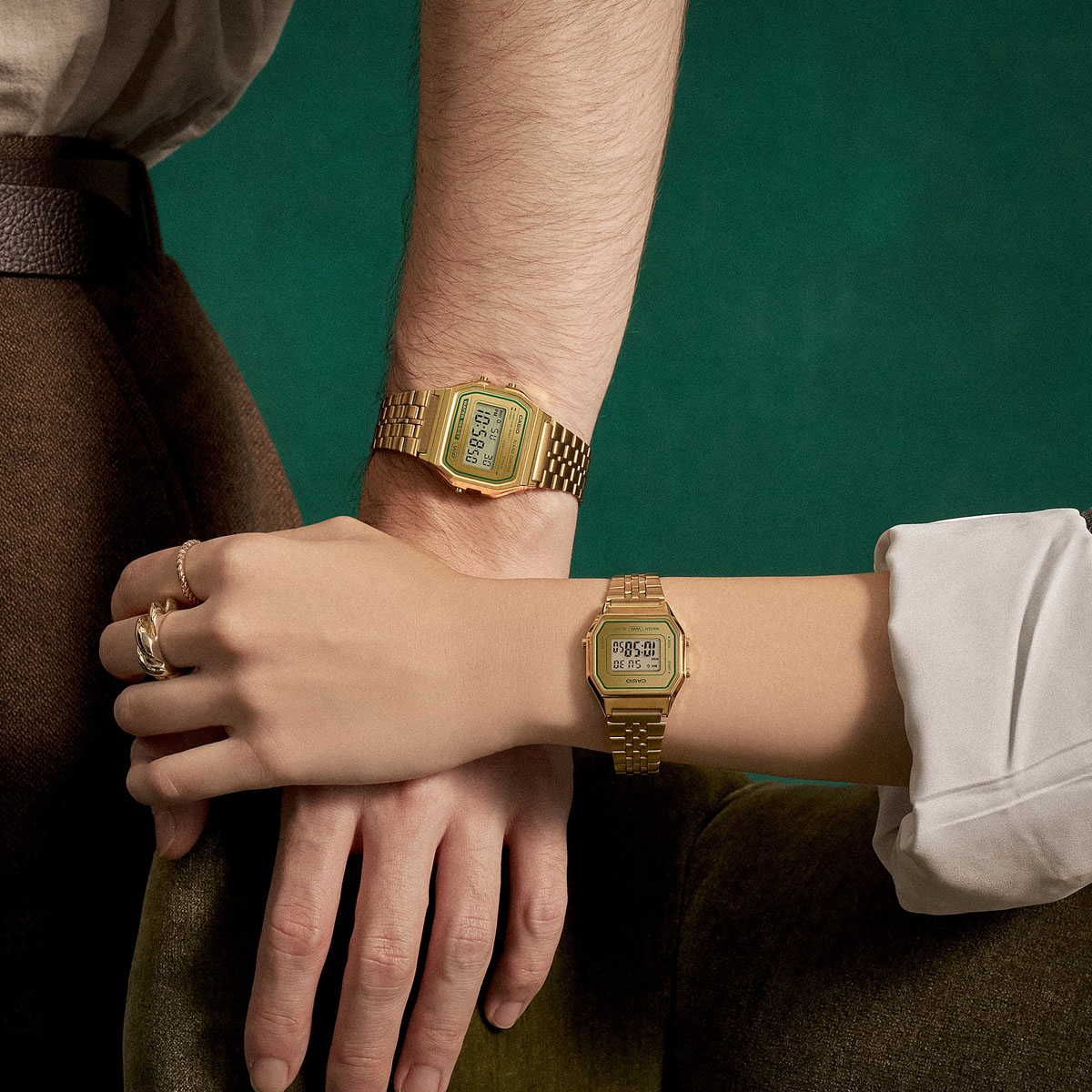 CASIO VINTAGE Mod. ICONIC - GOLD