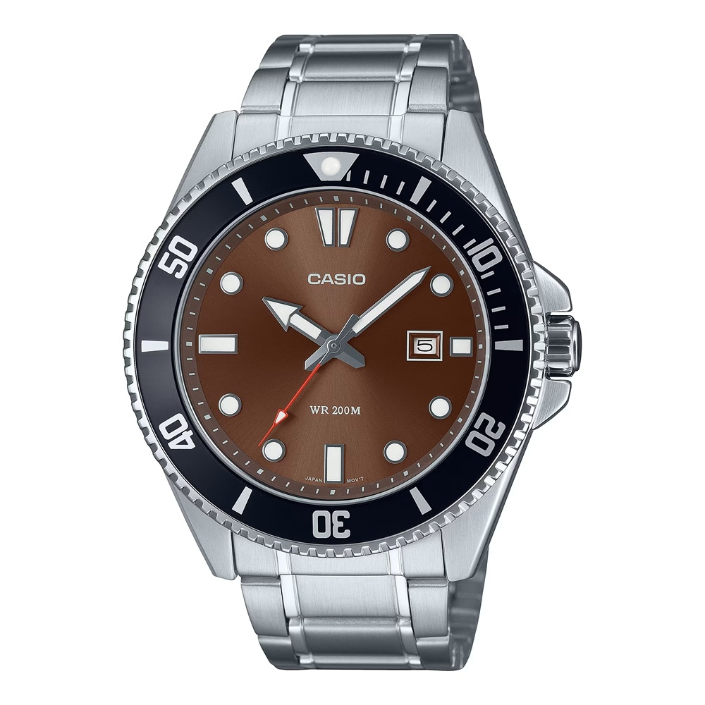 CASIO COLLECTION Mod. DIVER DATE 200M - BROWN