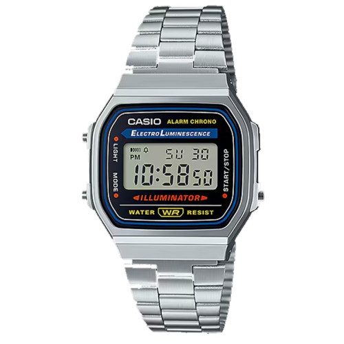 CASIO VINTAGE Mod. ICONIC - CLASSIC SILVER