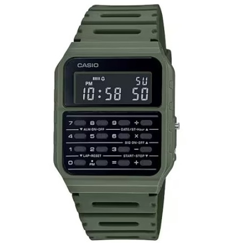 CASIO VINTAGE Mod. CALCULATOR EDGY COLLECTION - GREEN