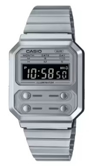 CASIO VINTAGE Mod. EDGY COLLECTION - SILVER