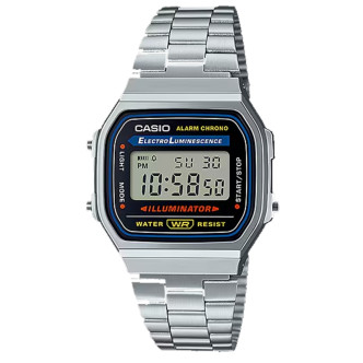 CASIO VINTAGE Mod. ICONIC - CLASSIC SILVER