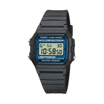 CASIO VINTAGE Mod. F-105 BIO RESIN STRAP - BLACK