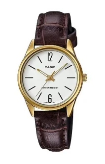 CASIO COLLECTION Mod. ONLY TIME LADY, LEATHER - WHITE