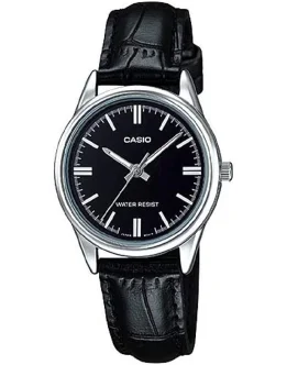 CASIO COLLECTION Mod. ONLY TIME LADY, LEATHER - BLACK