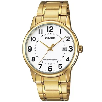 CASIO COLLECTION Mod. DATE GOLD - WHITE