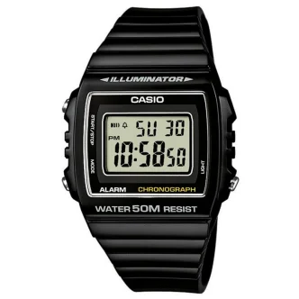 CASIO TIMELESS COLLECTION Mod. SPORT ILLUMINATOR WR 50M, ALARM, CHRONOGRAPH - BLACK
