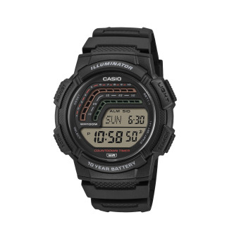 CASIO SPORT Mod. ILLUMINATOR - 10 YEARS BATTERY - BLACK