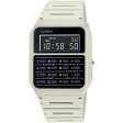 CASIO VINTAGE Mod. CALCULATOR EDGY COLLECTION - CREAM &amp; BLACK