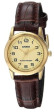 CASIO COLLECTION Mod. LADY 3H GOLD, LEATHER - GOLD