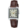 CASIO COLLECTION Mod. LADY TANK, ALLOY, LEATHER - CHAMPAGNE