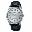 CASIO COLLECTION Mod. ONLY TIME, LEATHER - SILVER