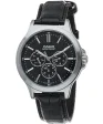 CASIO COLLECTION Mod. MULTIFUNCTION, LEATHER - BLACK