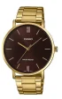 CASIO COLLECTION Mod. MINIMAL GOLD - BROWN
