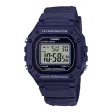 CASIO TIMELESS COLLECTION Mod. SPORT ILLUMINATOR WR 50M, ALARM, CHRONOGRAPH - BLUE