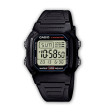 CASIO TIMELESS COLLECTION Mod. DIVER -DOUBLE TIME, ALARM, CHRONOGRAPH - 10 Year Battery - ALL BLACK