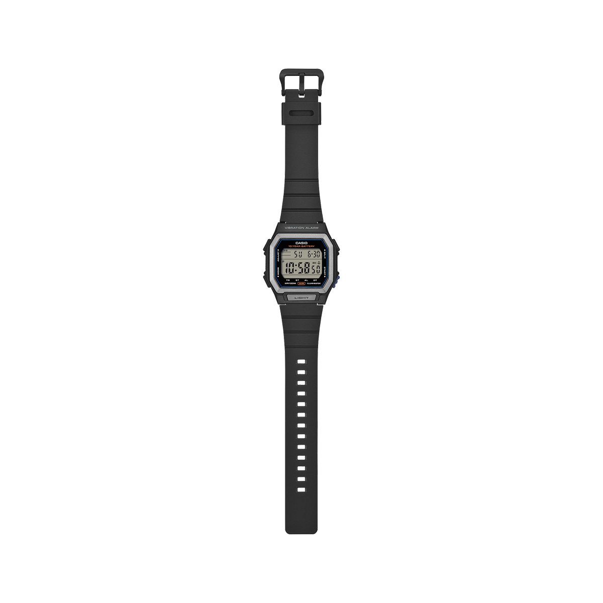 CASIO COLLECTION Mod. ILLUMINATOR 10 YEARS BATTERY - BLACK