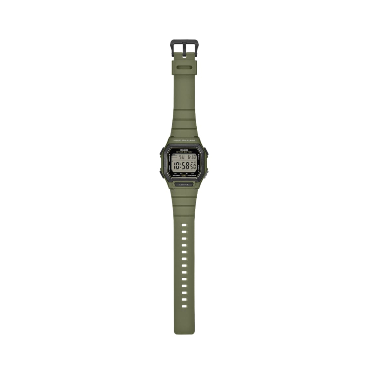 CASIO COLLECTION Mod. ILLUMINATOR 10 YEARS BATTERY - ARMY GREEN