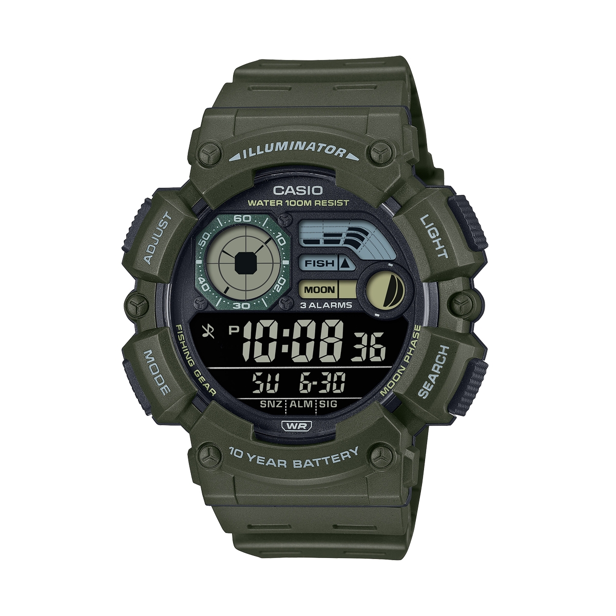 CASIO COLLECTION & VINTAGE WATCHES Mod. WS-1500H-3BVEF