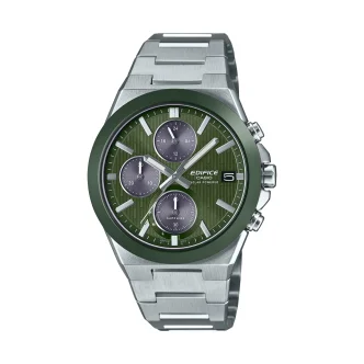 CASIO EDIFICE Mod. SOLAR POWERED CHRONOGRAPH - GREEN
