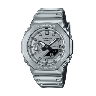 CASIO G-SHOCK Mod. OAK - FINE METALLIC SERIES - SILVER