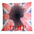 CUSCINI LETTERARI - Copricuscino in Juta lavata / Cotton pillow case JUMP - Size 40x40cm