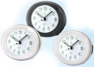 ELITE SVEGLIA ANALOGICA NERA / BLACK ALARM CLOCK