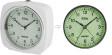 ELITE Sveglia silent con luce e snooze. quadrante fosforescente - BIANCO - Silent alarm clock with light and snooze. phosphorescent dial - WHITE