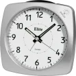 ELITE Sveglia silent con luce e snooze - ARGENTO - Silent alarm clock with light and snooze - SILVER
