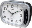 ELITE Sveglia silent. suoneria su campanello. luce. snooze - ARGENTO - Silent alarm clock. bell ring. light. snooze - SILVER