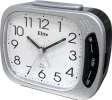 ELITE Sveglia silent. suoneria su campanello. luce. snooze - ARGENTO - Silent alarm clock. bell ring. light. snooze - SILVER