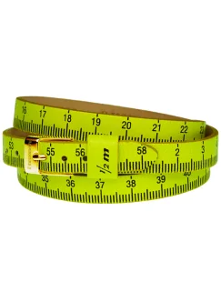 Il MEZZOMETRO Mod. FLUO - Bracciale in pelle/leather bracelet