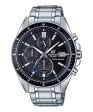 CASIO EDIFICE SLIM Mod. SOLAR POWERED CHRONOGRAPH - BLACK