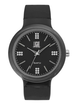 L178B LIGHT TIME Mod. EUROPE Black / Strass