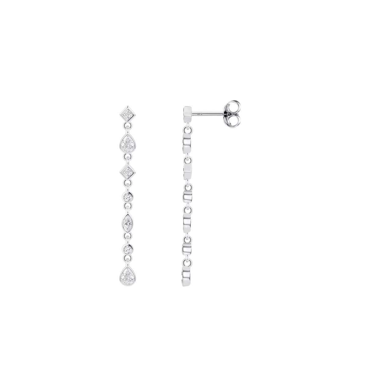 LOTUS SILVER JEWELS JEWELRY Mod. LP3734-4/1