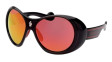 MONCLER SUNGLASSES Mod. BLACK &amp; RED OVAL ***SPECIAL PRICE***