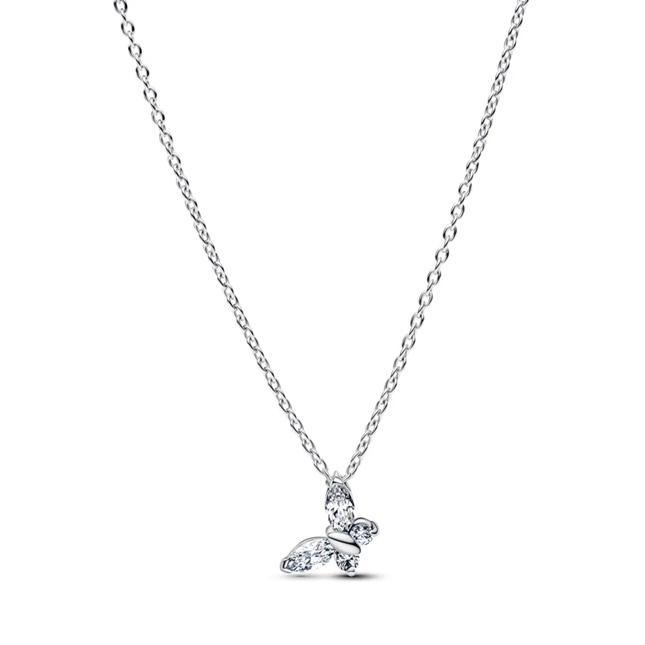 PANDORA JEWELRY Mod. SPARKLING INFINITY HEART COLLIER NECKLACE