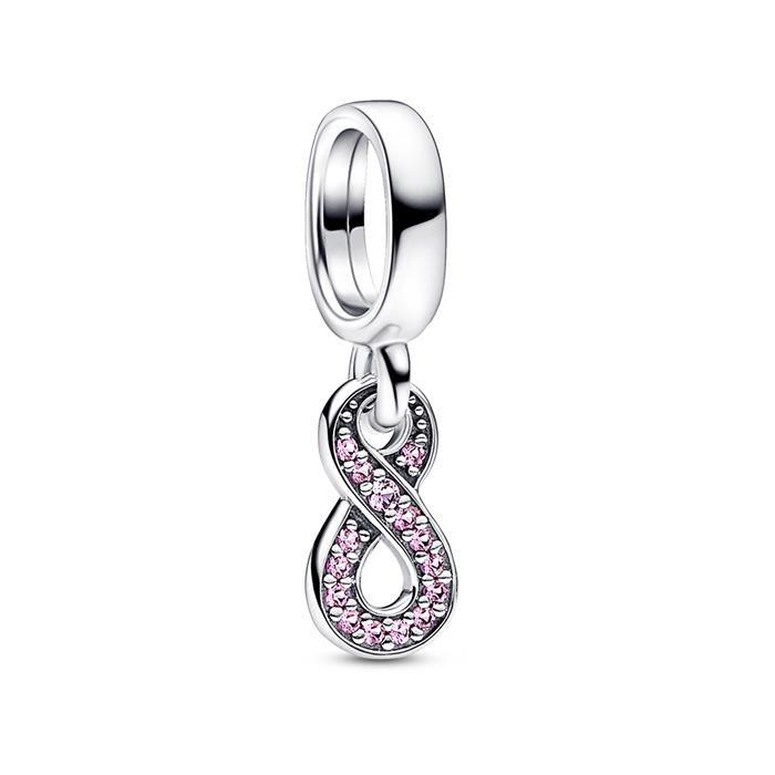 PANDORA CHARMS Mod. SPARKLING INFINITY DANGLE