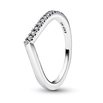 PANDORA Mod. TIMELESS WISH HALF SPARKLING RING