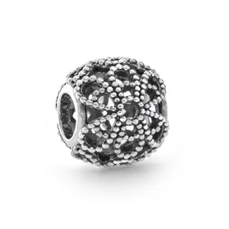 PANDORA Mod. OPENWORK FLOWER CHARM
