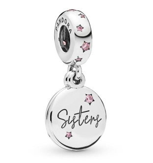 PANDORA Mod. FOREVER SISTERS DANGLE CHARM