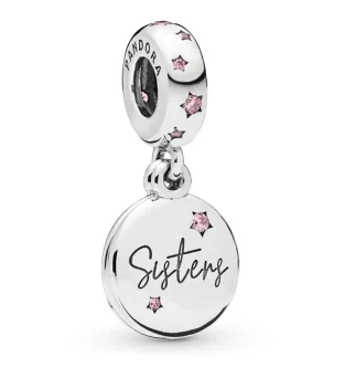 PANDORA Mod. FOREVER SISTERS DANGLE CHARM