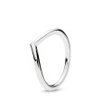 PANDORA Mod. POLISHED WISHBONE RING