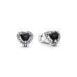 PANDORA JEWELRY Mod. ELEVATED HEART STUD EARRINGS